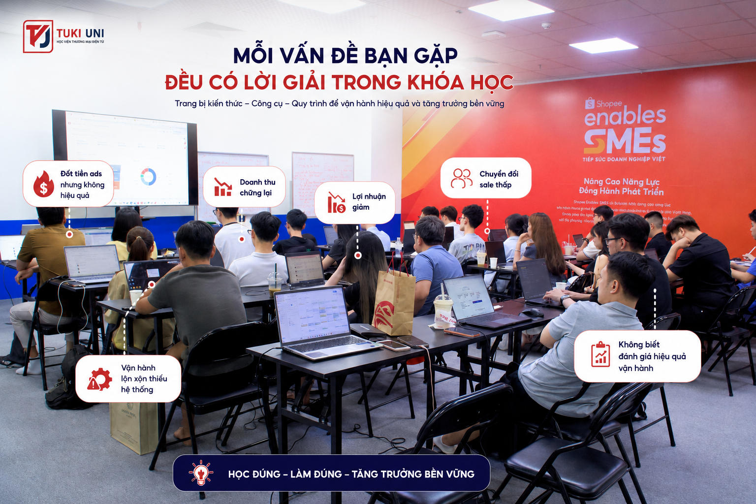 Các vấn đề thường gặp của học viên khóa Shopee Pro