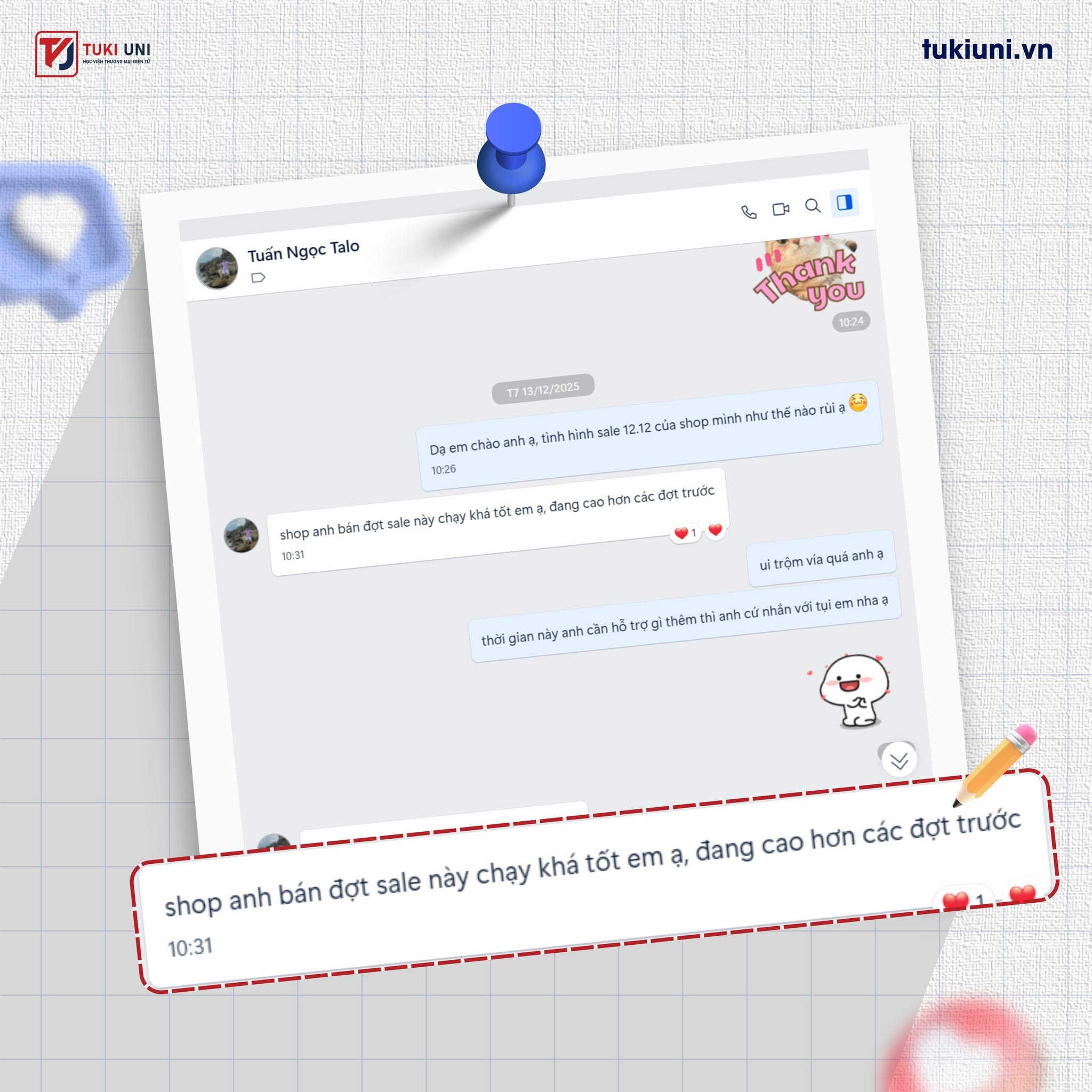 Hiệu quả thực tế học viên khóa TikTok Business Master 2
