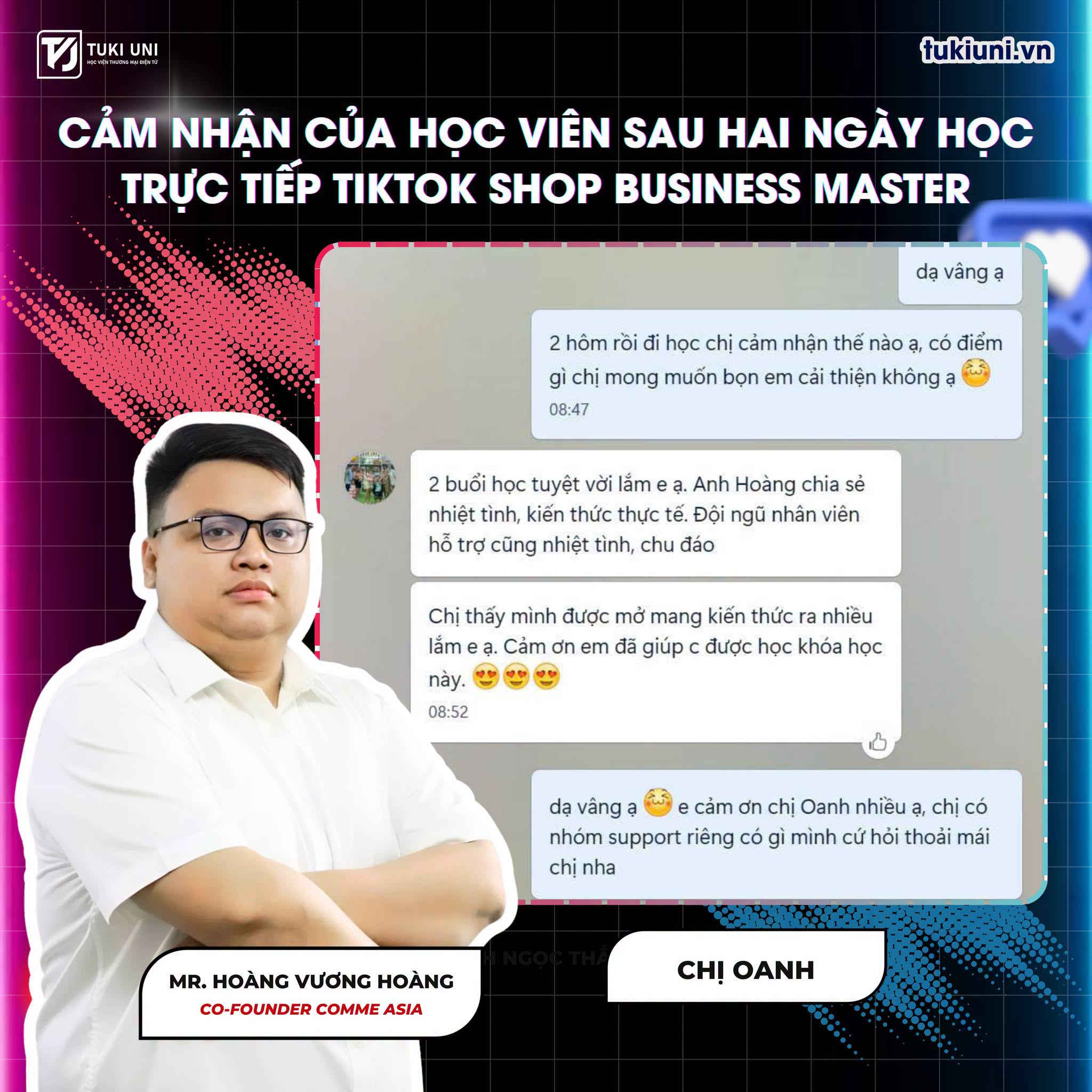 Hiệu quả thực tế học viên khóa TikTok Business Master 4