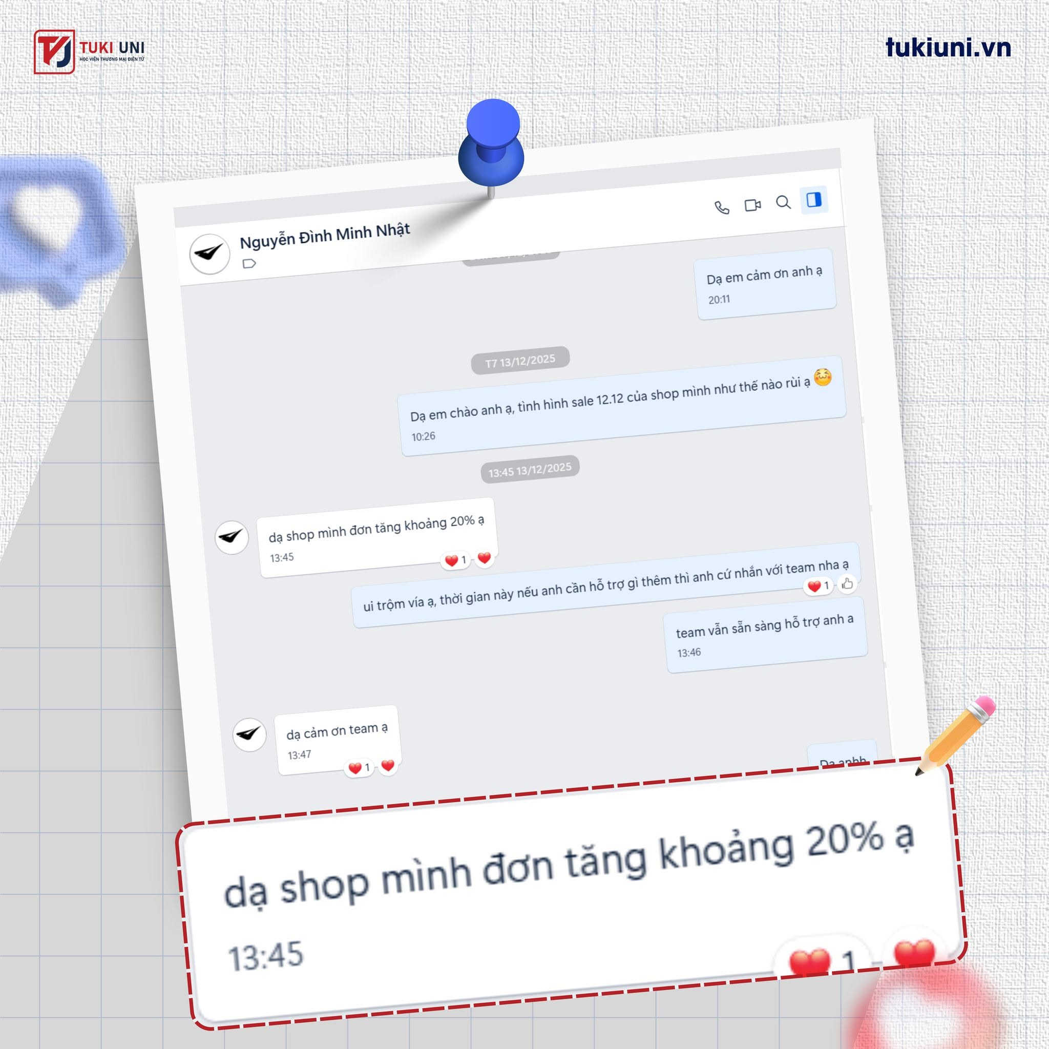 Hiệu quả thực tế học viên khóa TikTok Business Master 6
