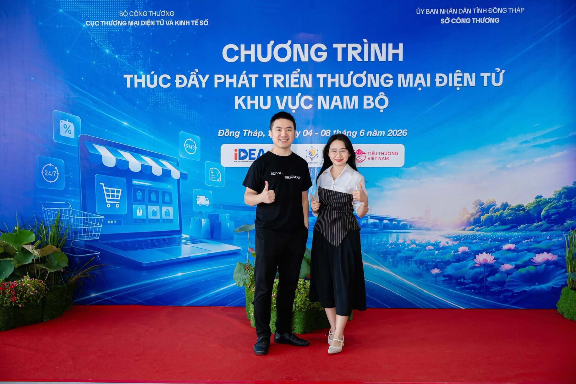 TUKI UNI đồng hành cùng chương trình phát triển thương mại điện tử khu vực Nam Bộ của Sở Công Thương